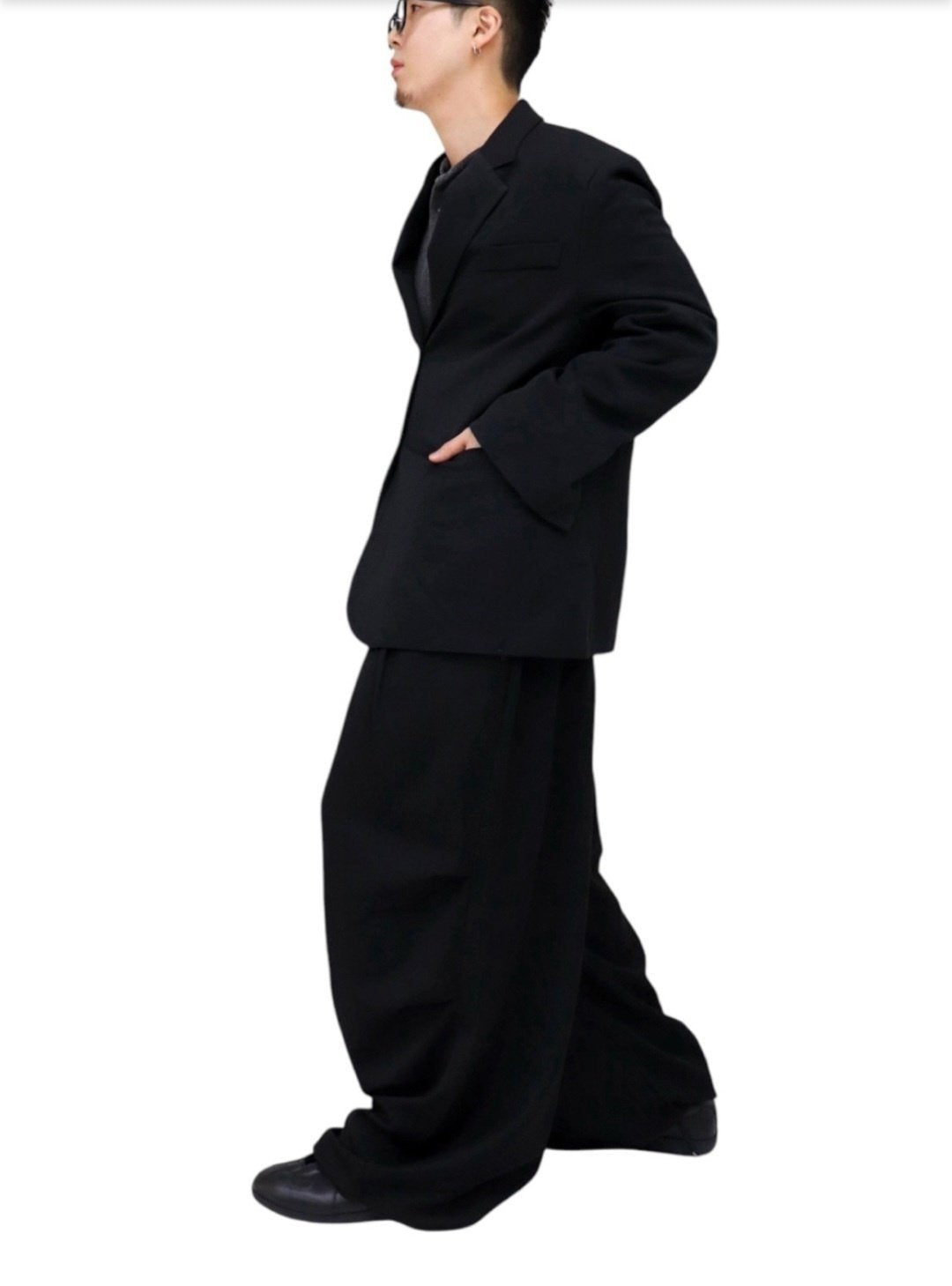 Over Slacks Set Up – Black / Charcoal