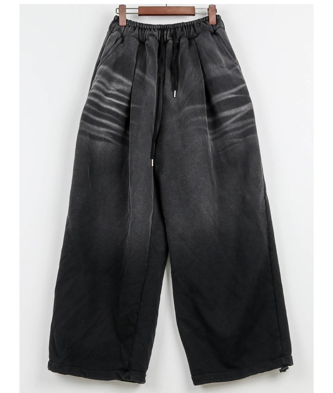 Brush-Washed Sweat Set Up – Charcoal