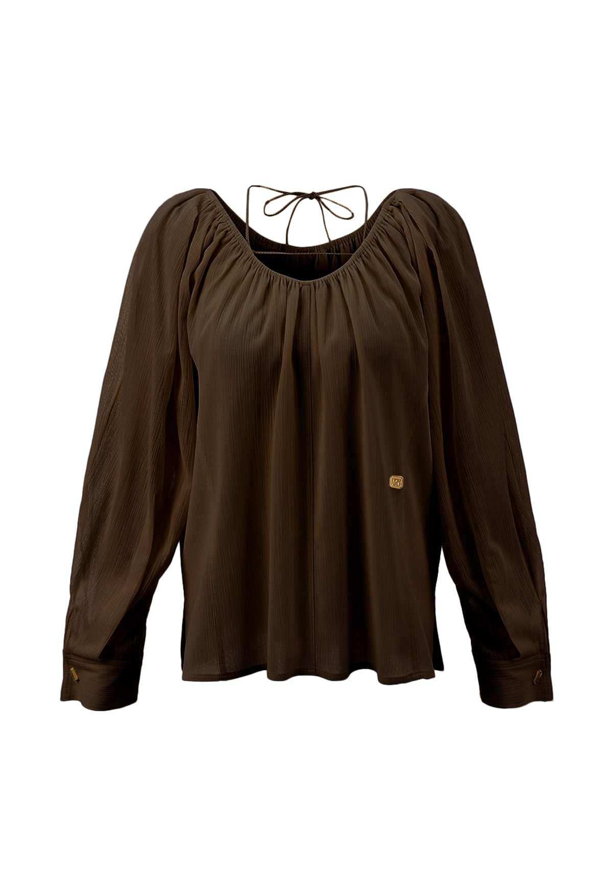 【RENEJ 2025AW】Frilly Off-shoulder Blouse