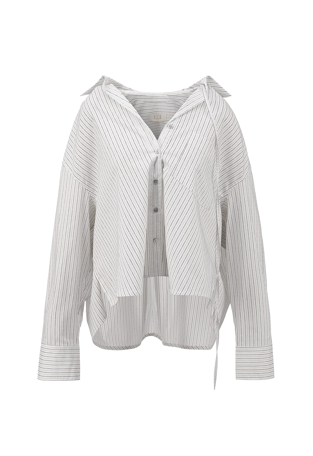 【RENEJ 2025AW】Cotton Tie Shirt