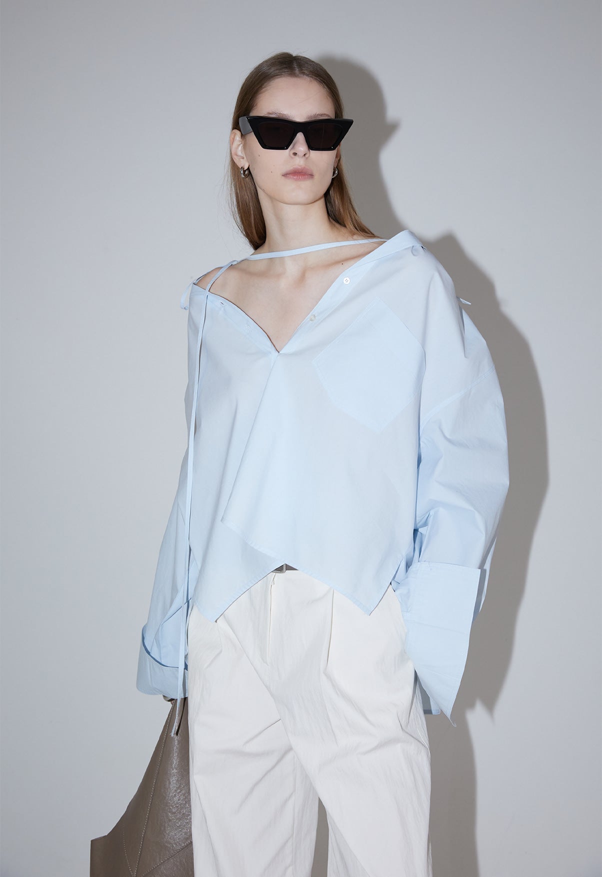 【RENEJ 2025AW】Cotton Tie Shirt