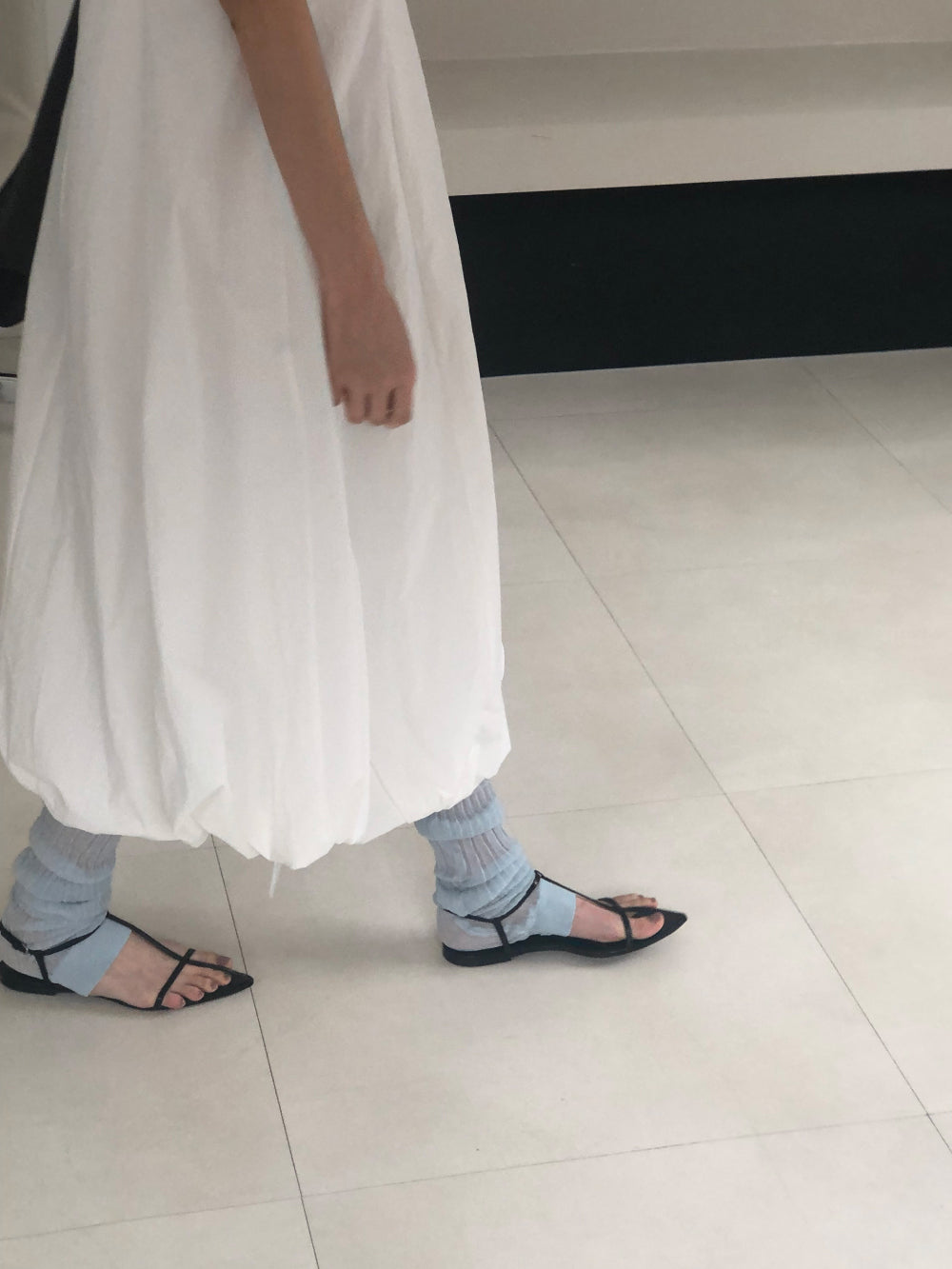 【REPELLER 2025SS】Balloon Long Dress