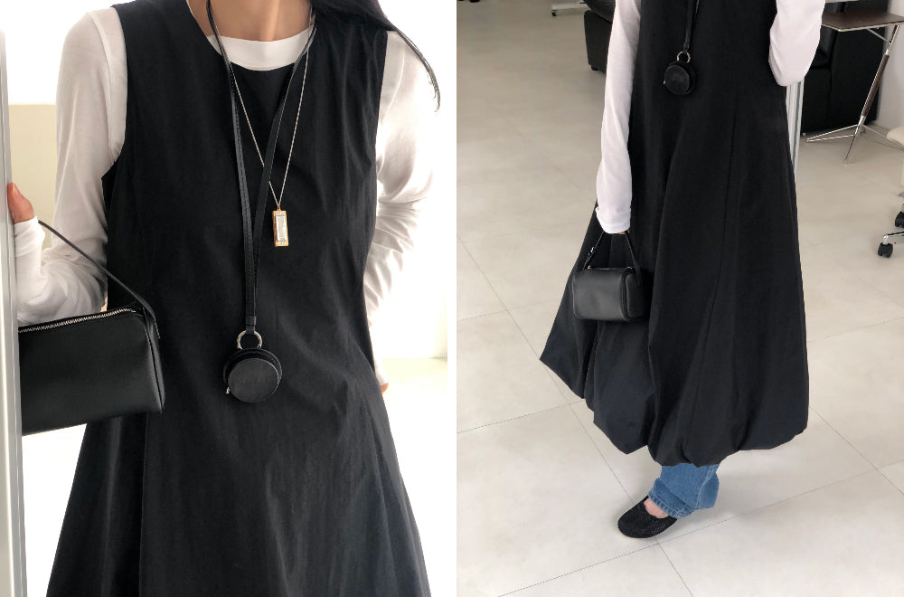 【REPELLER 2025SS】Balloon Long Dress
