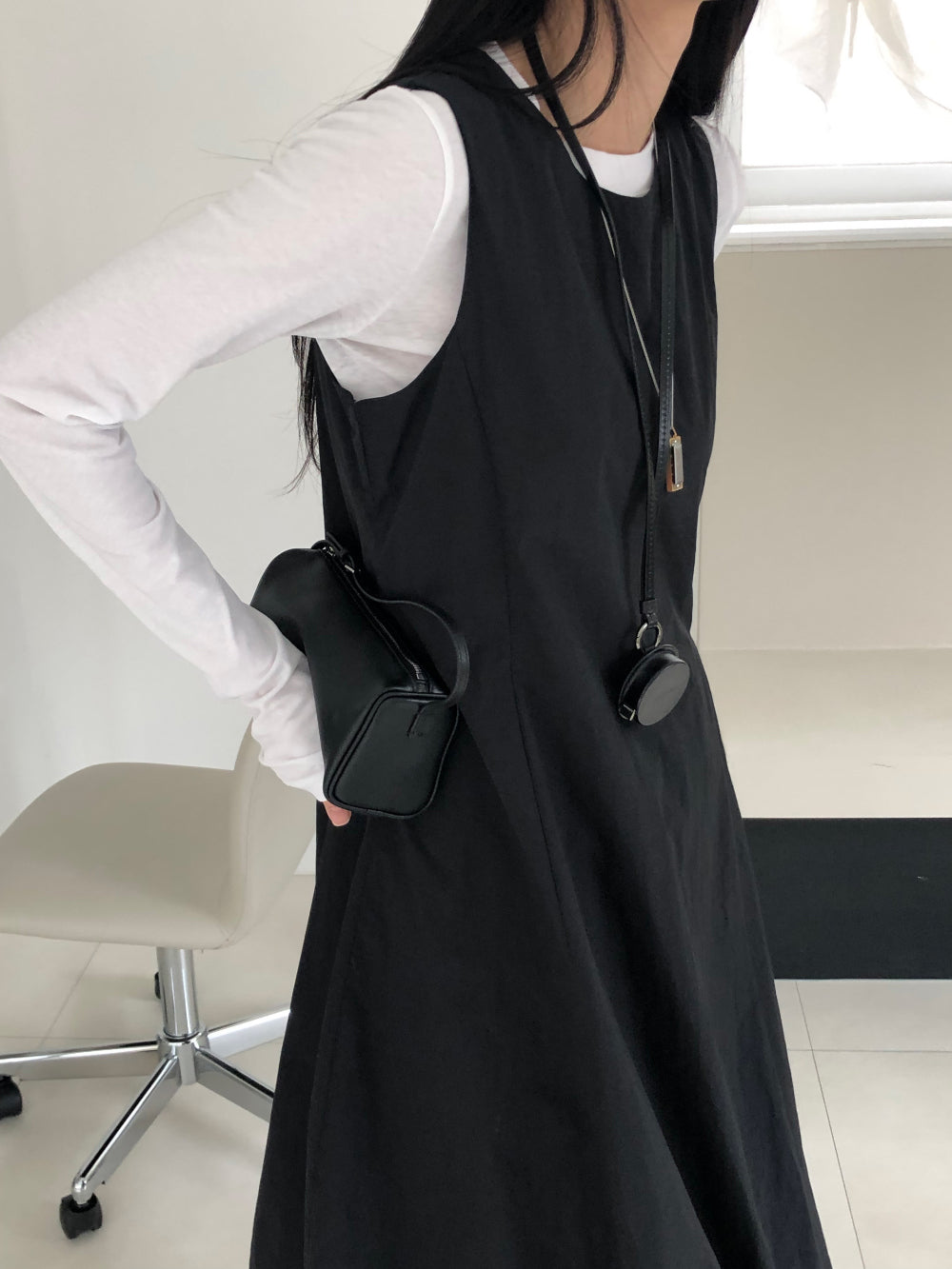 【REPELLER 2025SS】Balloon Long Dress