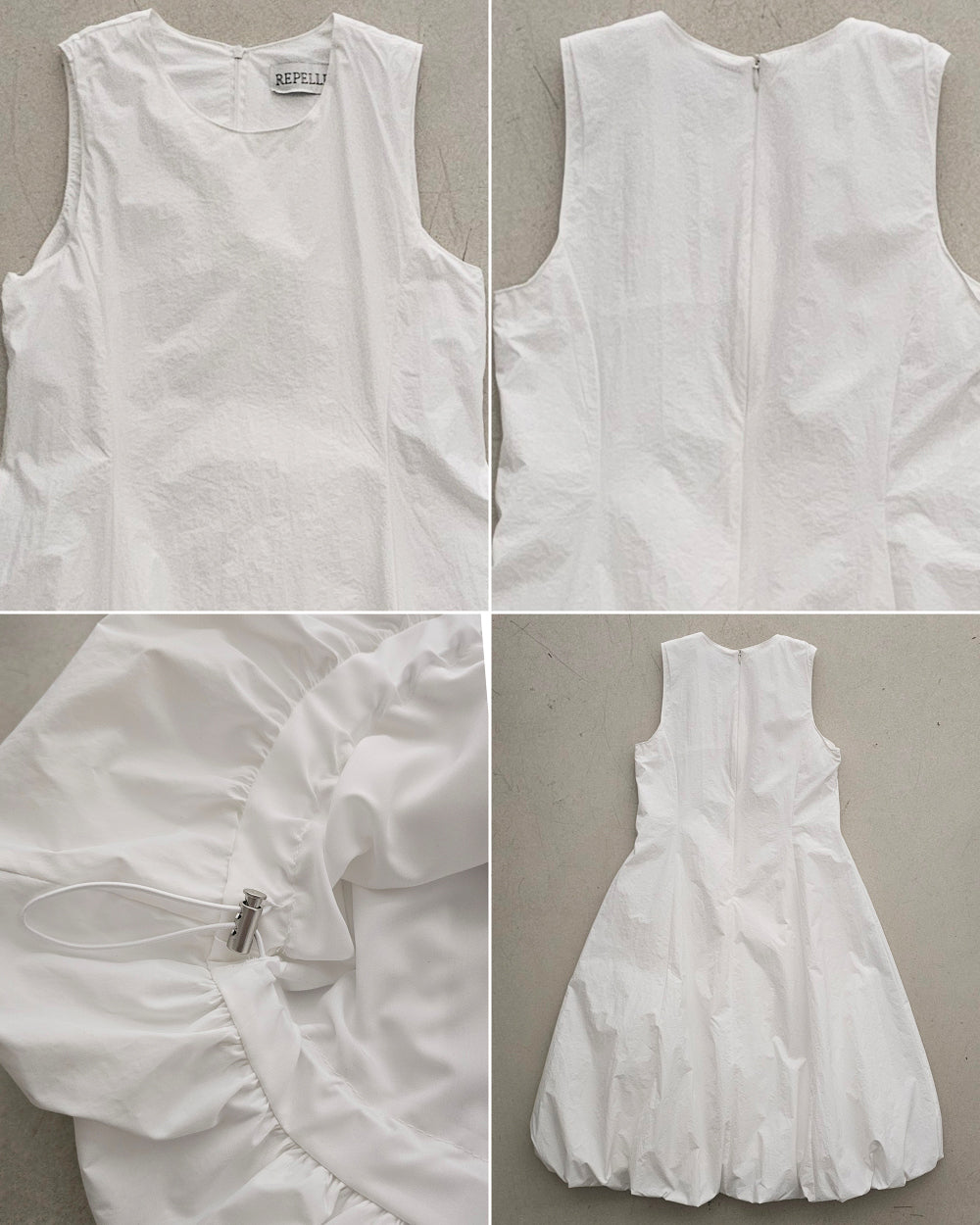 【REPELLER 2025SS】Balloon Long Dress