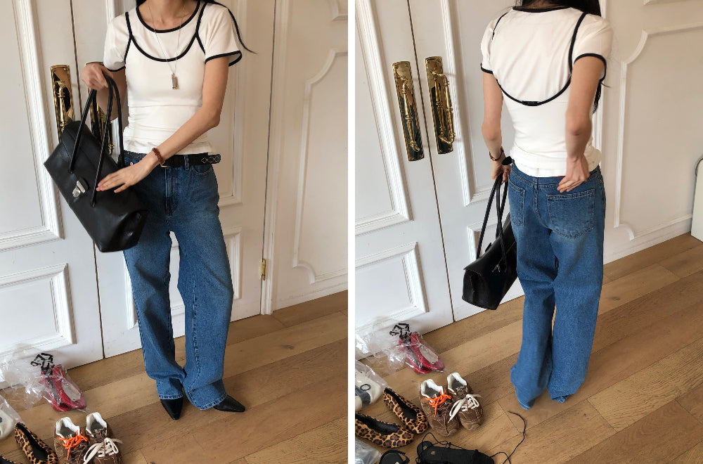 【REPELLER 2025SS】T-shirt Sleeveless Set