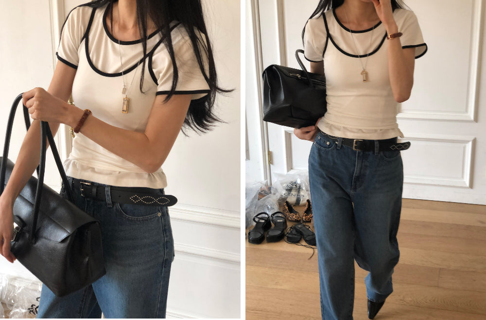 【REPELLER 2025SS】T-shirt Sleeveless Set