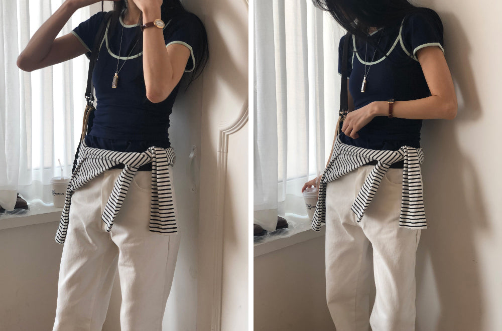 【REPELLER 2025SS】T-shirt Sleeveless Set