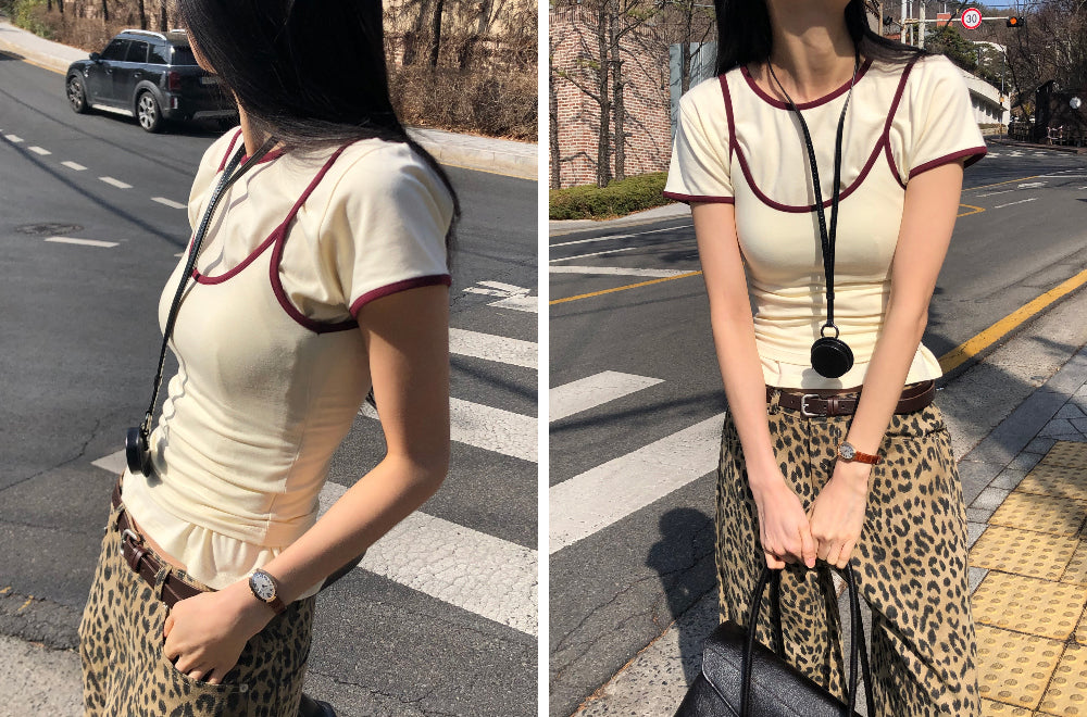 【REPELLER 2025SS】T-shirt Sleeveless Set