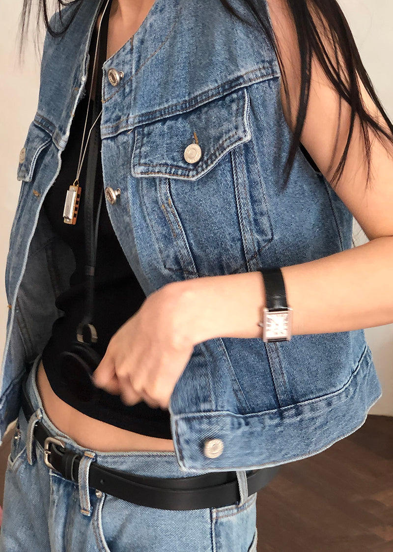 [REPELLER 2025SS] High Denim Vest