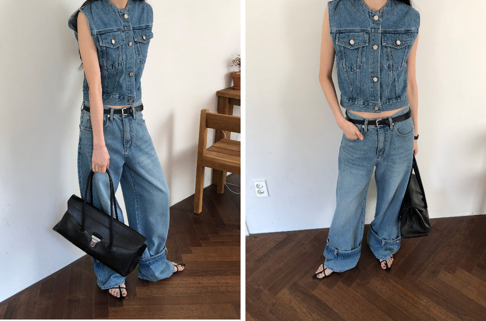 [REPELLER 2025SS] High Denim Vest