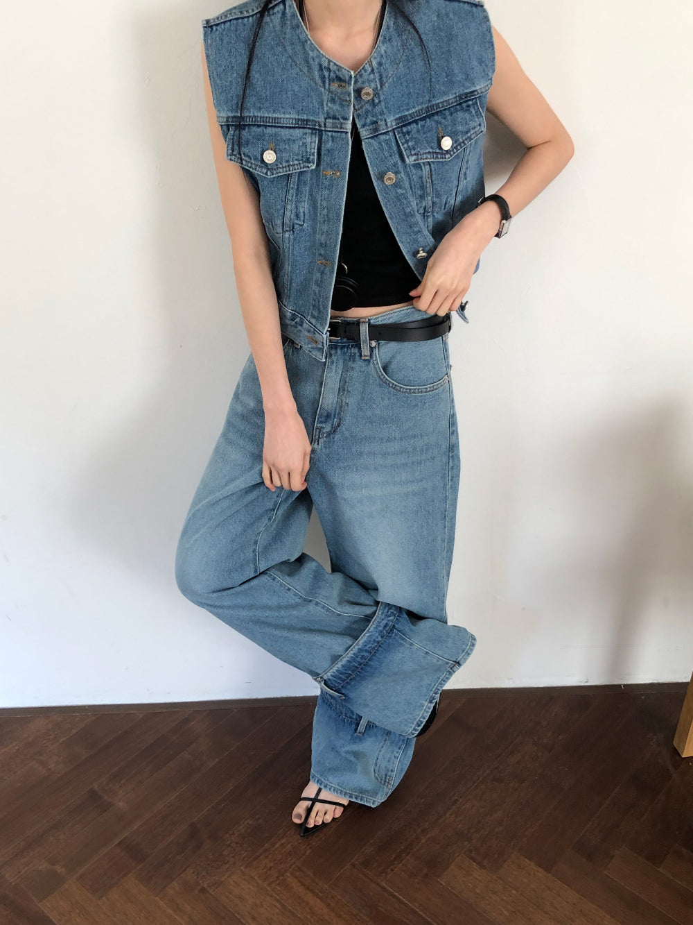 [REPELLER 2025SS] High Denim Vest