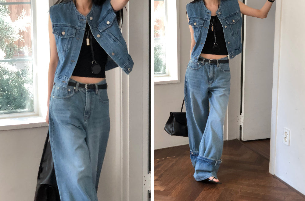 [REPELLER 2025SS] High Denim Vest