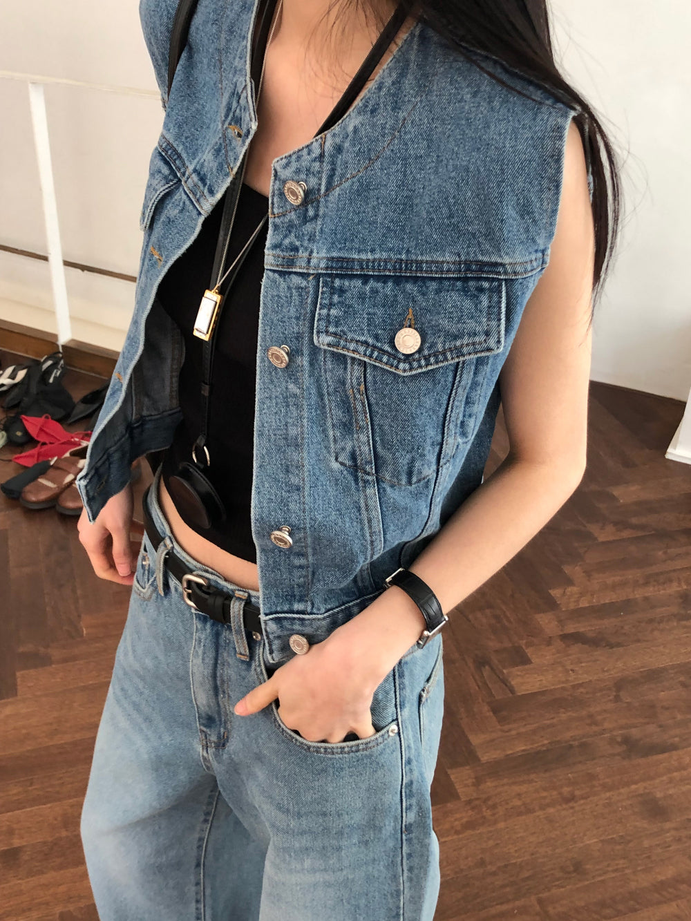 [REPELLER 2025SS] High Denim Vest