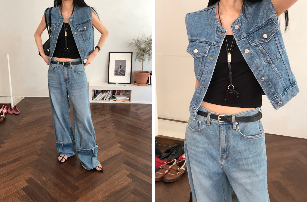 [REPELLER 2025SS] High Denim Vest