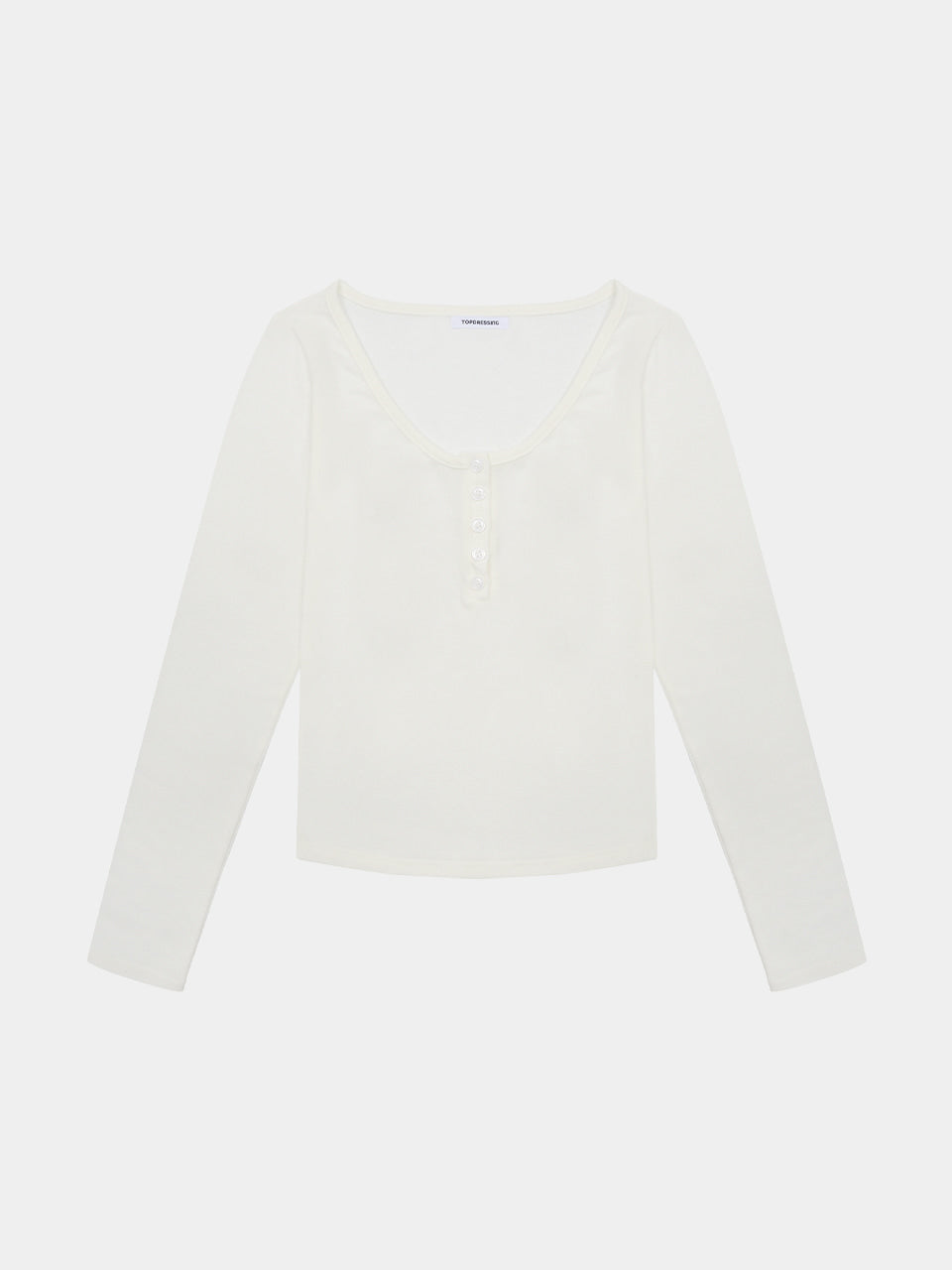 【TOPDRESSING 2025AW】AIR BUTTON T-SHIRT