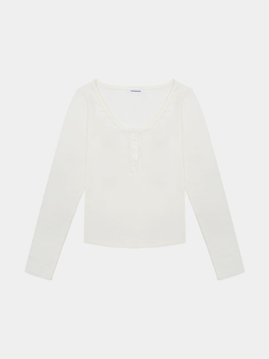 【TOPDRESSING 2025AW】AIR BUTTON T-SHIRT