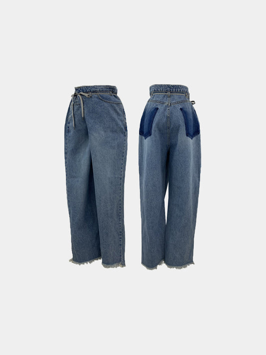 【TOPDRESSING 2025SS】V-WRAPPED PANTS