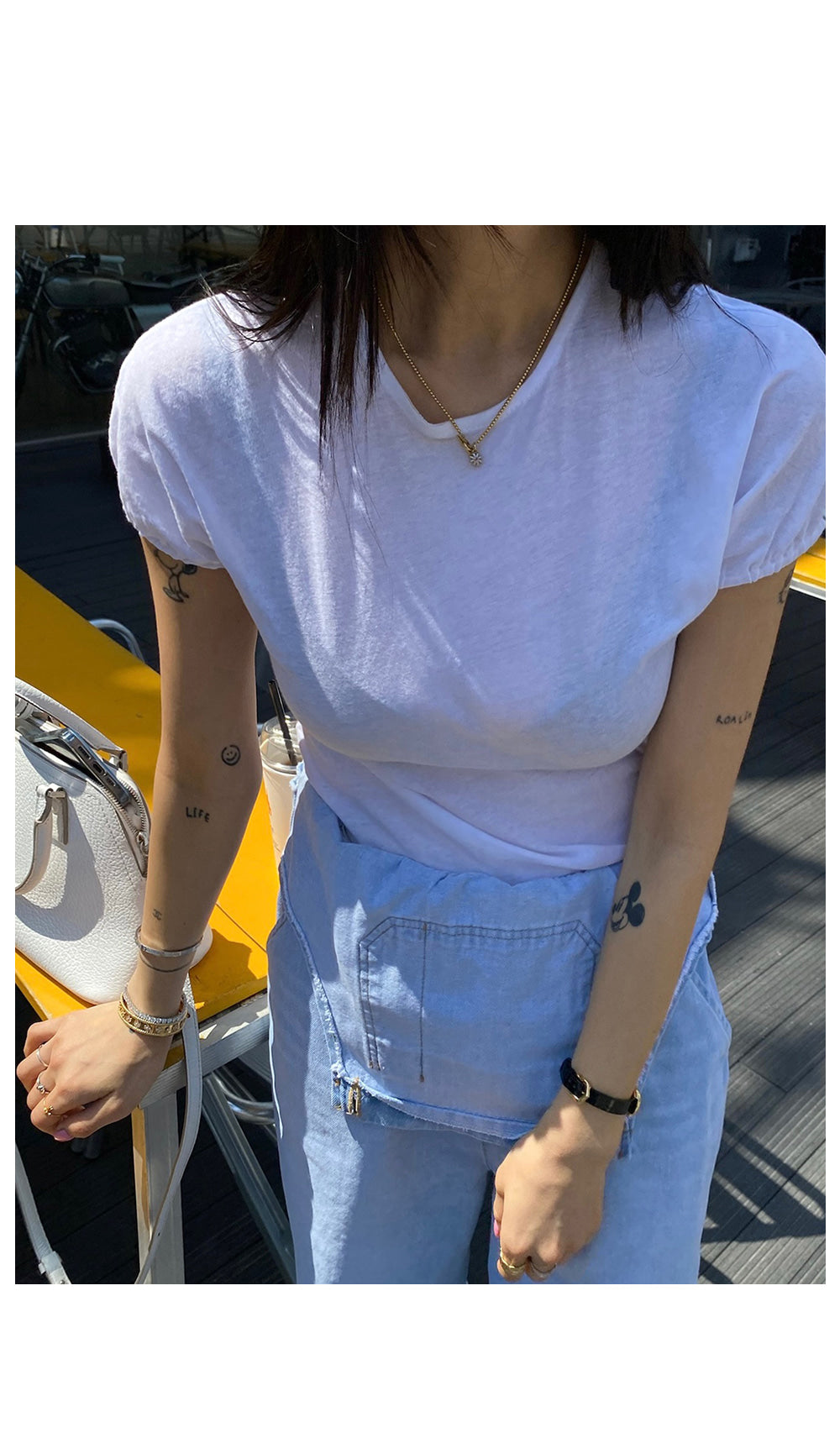 【TOPDRESSING 2025SS】RUFFIE T-SHIRT